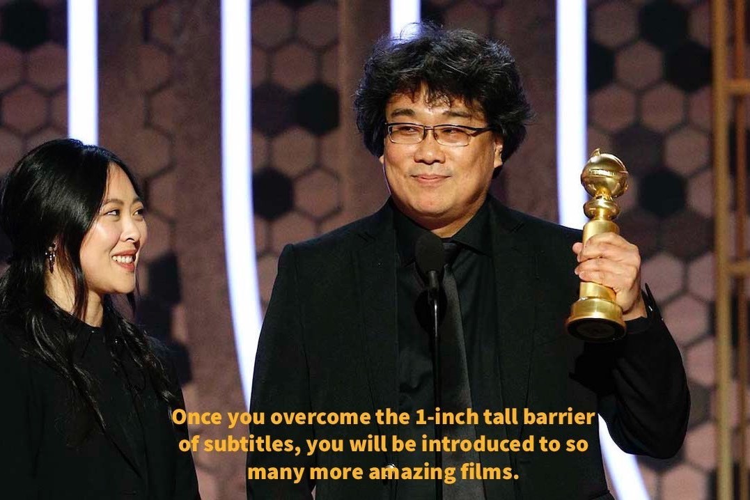 bong joon ho was preaching here but they didn't listen