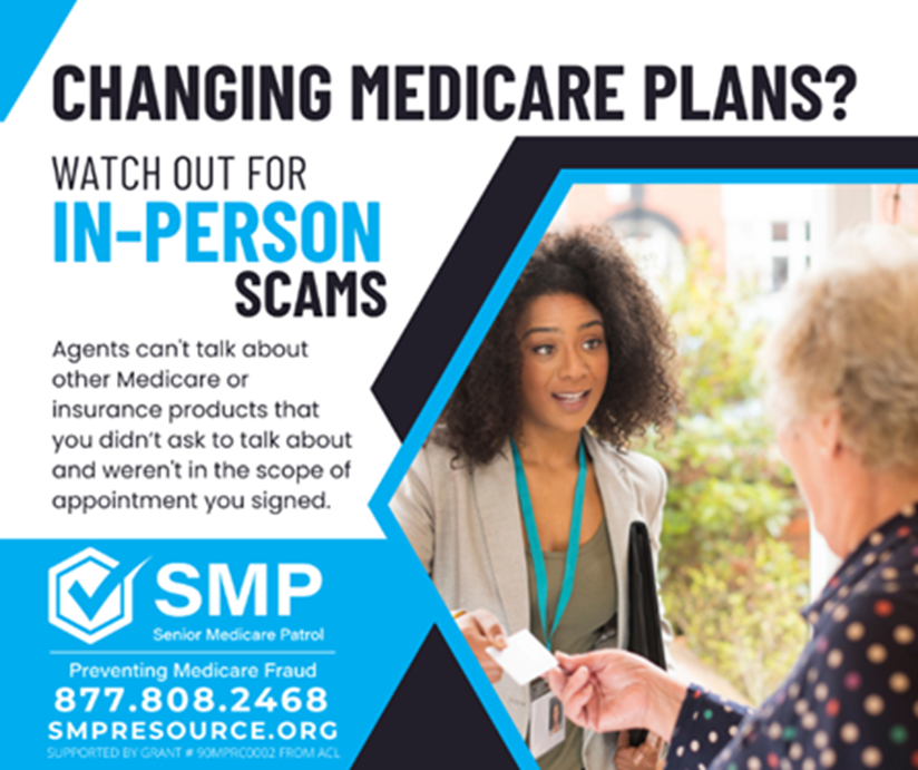 lifespannv's tweet photo. If you have an appointment with Medicare, remember they can only talk about what you requested. Discussing other insurance products is a violation. 

To report your experience with an insurance agent, contact the NV Medicare Assistance Program (MAP) at 800-307-4444. https://t.co/dPClTYeChY