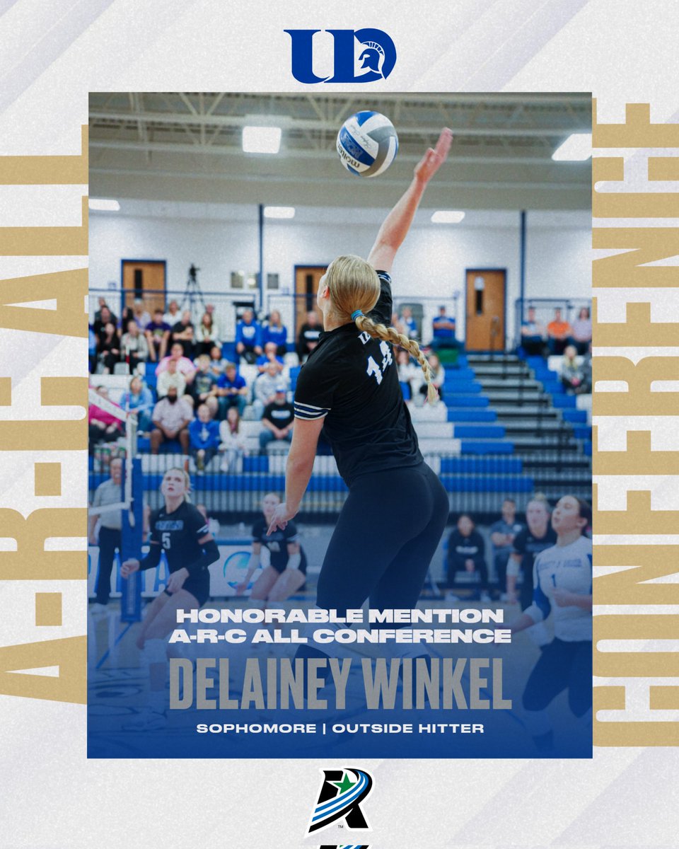 Congratulations to Emma Powell and Taylor Bechen for earning a spot on the American Rivers' first team and to Payton Uptagraft and Delainey Winkel, who were named as  honorable mention.