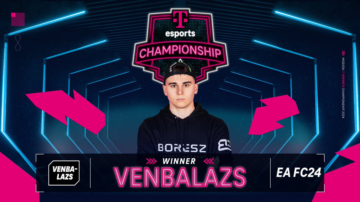 Congrats to <a href="/ven_balazs/">Balázs Vén</a>, the most skilled EA FC24 T-esports player, for securing the TEC title! 🥇

#TEC24 #winner #eafc24