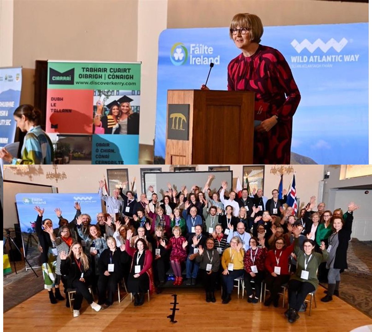 Delighted to contribute to the 'double' conference of International Regenerative Tourism &amp; Tourism &amp; Hospitality Research in Ireland (THRIC) in Dingle today. Congratulations &amp; thanks to <a href="/MTU_ie/">Munster Technological University</a> colleagues <a href="/RoeStafford/">Mary Rose Stafford</a> <a href="/noelgmurray/">Noel Murray</a> &amp; teams. Photo thanks to <a href="/domnickeyefocus/">Domnick Walsh</a>