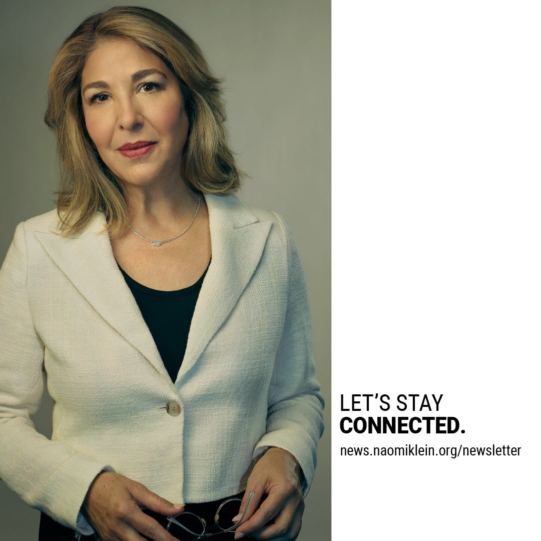 Naomi Klein tweet media