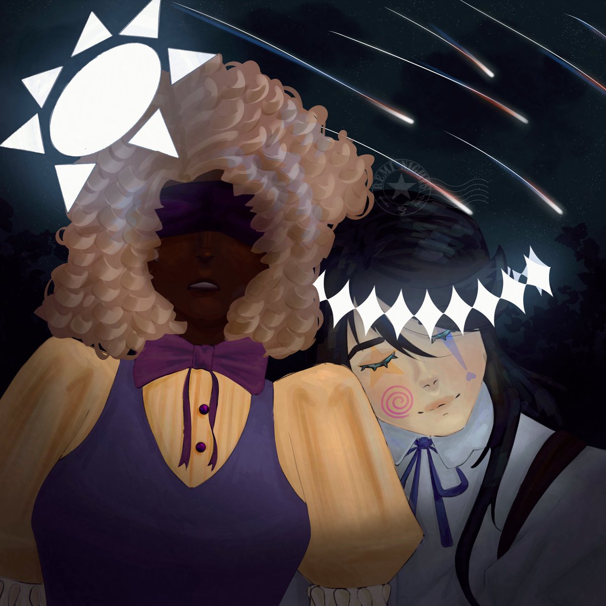 comet shower 🌠

YAYY FINALLY DONE 👹👹