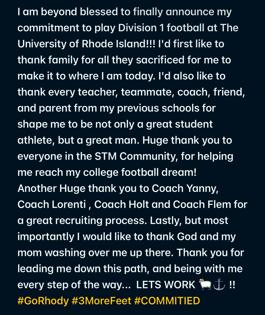 Pave your own path 🩵! <a href="/CoachYanny/">Henry Yianakopolos</a> <a href="/ChrisLorenti/">Chris Lorenti</a> <a href="/CoachHoltURI/">Brandon Holt</a> <a href="/coachflem/">Jim Fleming</a> <a href="/Coach_Ander5on/">Coach Anderson</a> <a href="/martin_manson3/">Martin Manson Jr.</a> <a href="/Coach_Tafe1/">Shawn Tafe</a>