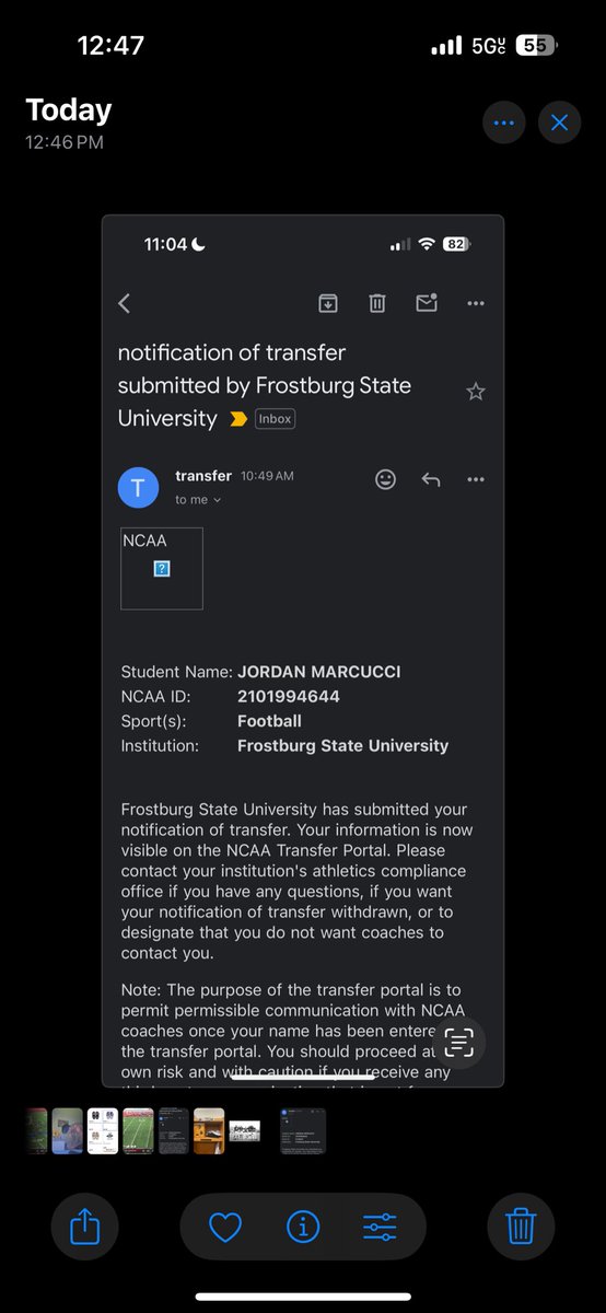 lilcucci11's tweet image. AGTG, I’ve officially entered my name in the Transfer Portal with 2 Years of Eligibility left! Coaches imma difference maker when it comes to this game, and i would be blessed to showcase that at your program! Come get me! DMs open!