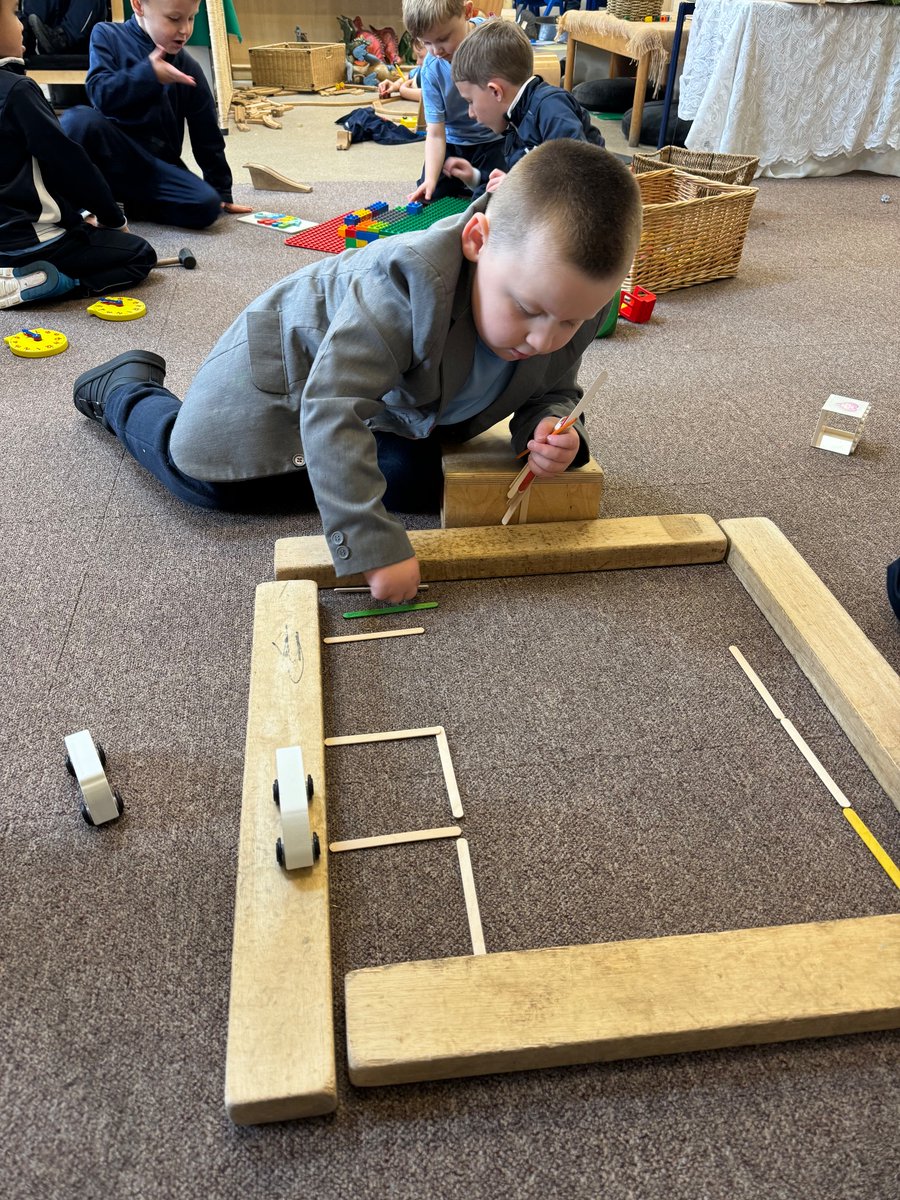 St_Andrew_Apost's tweet photo. βLetβs make a car park!β - problem solving, high levels of engagement and lots of car parking spaces created! π Brilliant work, boys! πππ½ #SuccessfulSATA #SuccessfulPSED #SuccessfulC&L https://t.co/u7Y1iOVVWg