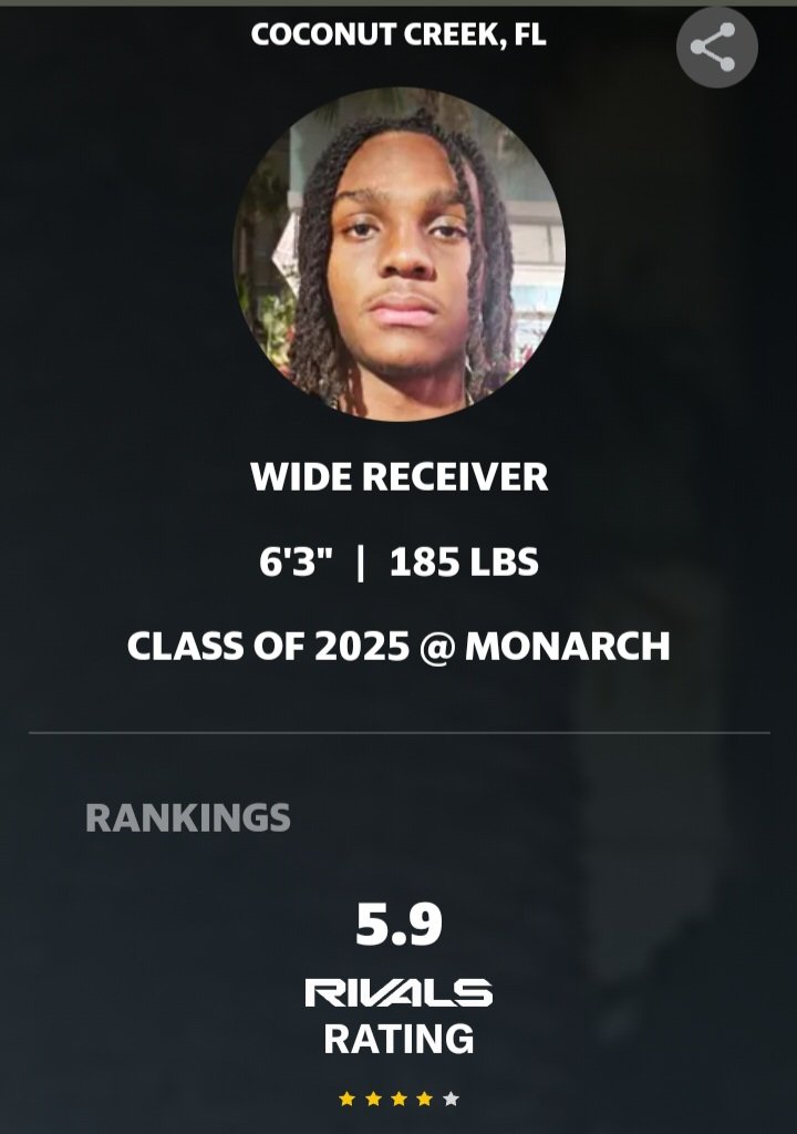 JackSwain100's tweet image. Like I've always said. Nobody develops and put wrs in position better than Monarch HS. No one does it better than @Coach_Davis3 . Next group is just as Savage. #LabelBoyz #TheMachine