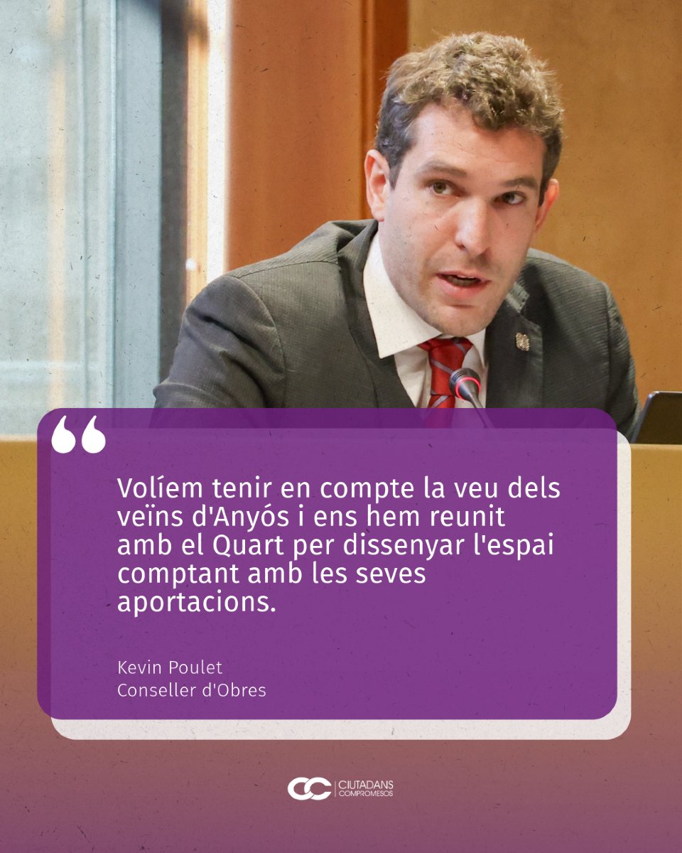 CCompromesos's tweet image. El nou espai del poble d&apos;Anyós s&apos;ha dissenyat escoltant les propostes dels veïns.

#anyos #lamassana #ciutadanscompromesos