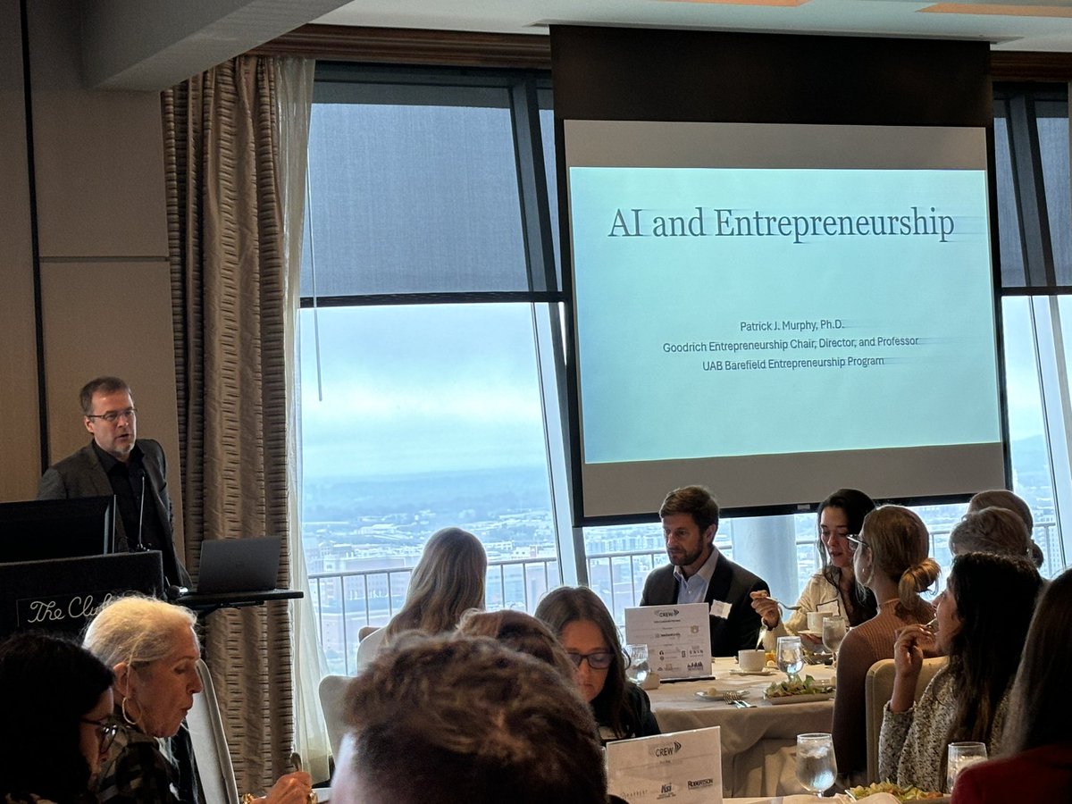 Met <a href="/profpjm/">Patrick J. Murphy</a> in Chicago years ago over twitter and pho and tweetups and then discovered we had both moved to Birmingham AL. Love cheering him on when he speaks to crowds on his many expert topics!