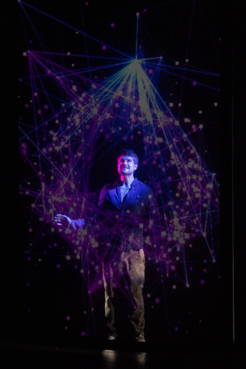That’s a wrap 💥 
This tour has taken us to Seattle, Portland, L.A., Dublin and Washington D.C., where we presented Things Hidden Since the Foundation of the World, the final part of the trilogy, to over 2,000 people at some excellent venues. Thank you for coming to see the show.
