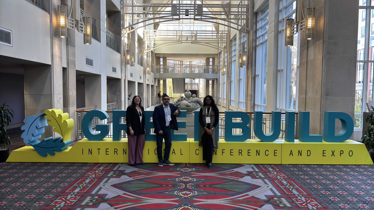 Last week, BOMA Canada members attended the Greenbuild International Conference in Philadelphia! Our sustainability team networked and learned about the future of sustainable building. 

Excited to apply our insights! 

#Greenbuild2024 #Sustainability #GreenBuilding