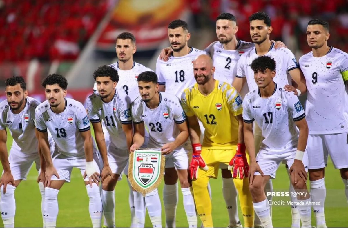 moaidallami's tweet photo. خالص التهاني الى فريقنا الكروي وجماهيرنا المخلصة ونحن نتخطى الفريق  العماني الشقيق ونقترب من التأهل لنهائيات كأس العالم شكراً لكل العراقيين الذين ساندوا  الفريق طيلة مسيرته الصعبة اللهم احفظ العراق وزد من افراح العراقيين مع خالص الأمنيات بالنجاحات مستقبلاً للفريق العماني الشقيق. https://t.co/yZl0iMgpsl