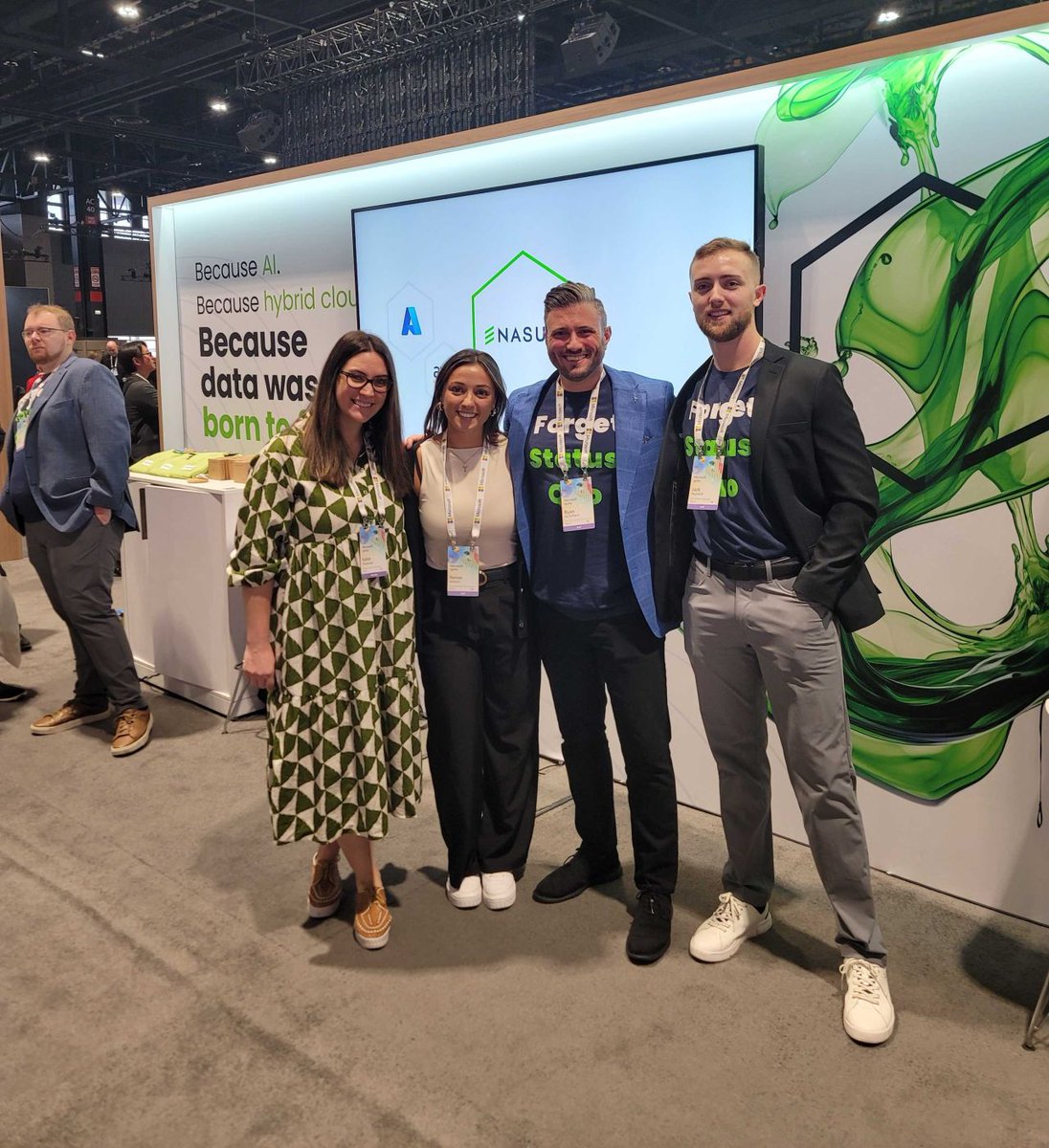 Nasuni's tweet photo. Nasuni is ready for #MSIgnite! Swing by Booth #504 to meet our hybrid cloud experts and pick up some sick swag. 💚

@msPartner #Nasuni #HybridCloud #Microsoft #CloudPartners #DataManagement https://t.co/bHxKglwaBf