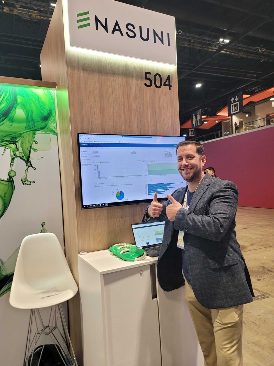 Nasuni's tweet photo. Nasuni is ready for #MSIgnite! Swing by Booth #504 to meet our hybrid cloud experts and pick up some sick swag. 💚

@msPartner #Nasuni #HybridCloud #Microsoft #CloudPartners #DataManagement https://t.co/bHxKglwaBf