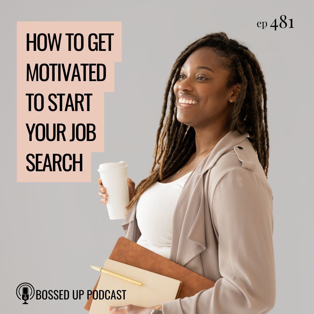 How do you find a new job when the motivation to start searching alludes you?

In this Bossed Up #podcast episode, I share tips so that you can build the momentum to get started. Listen in to jumpstart your search: bossedup.org/podcast/episod…
