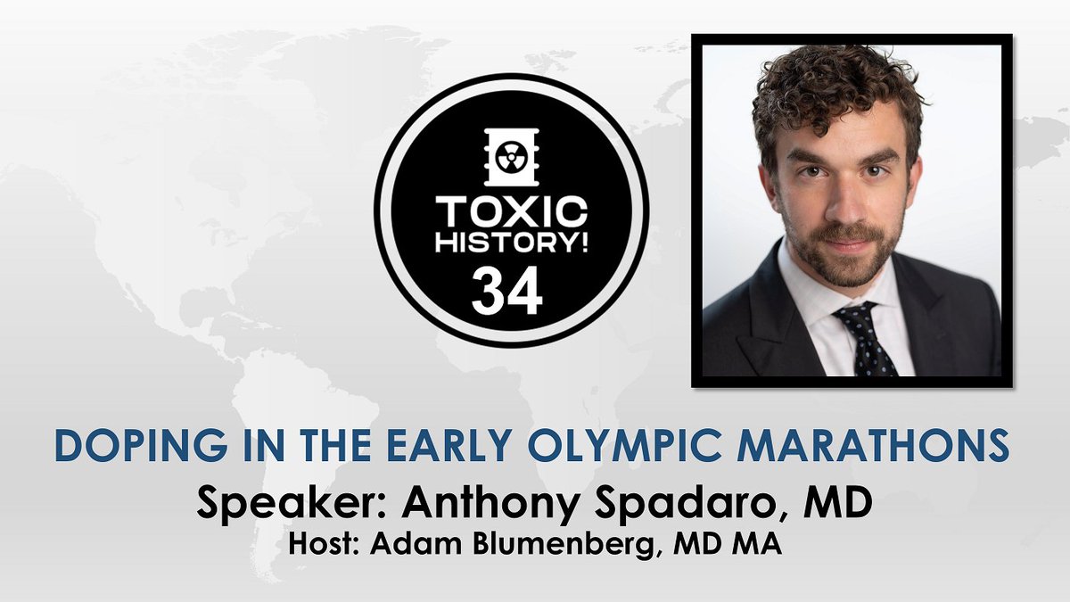 Adam Blumenberg MD (@ablumenbergmd) on Twitter photo Dr. Tony Spadaro (@TSpadaro91) gives a wonderful presentation on the history of sports doping in the Olympic Games! Check it out here:
toxichistory.com/2024/11/19/epi…
<a href="/ColumbiaEM/">Columbia Emergency Medicine</a> <a href="/ORpoisoncenter/">Oregon Poison Center</a> <a href="/RutgersTox/">Rutgers NJMS Medical Toxicology</a> @ToxNyu Dr. Tony Spadaro (@TSpadaro91) gives a wonderful presentation on the history of sports doping in the Olympic Games! Check it out here:
toxichistory.com/2024/11/19/epi…
<a href="/ColumbiaEM/">Columbia Emergency Medicine</a> <a href="/ORpoisoncenter/">Oregon Poison Center</a> <a href="/RutgersTox/">Rutgers NJMS Medical Toxicology</a> @ToxNyu