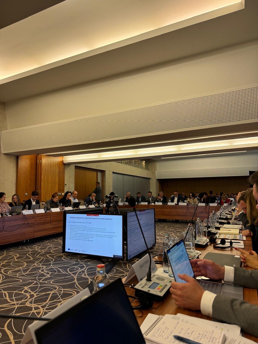 Participating at the Annual Review Meeting between 🇸🇰&amp;🇪🇺 authorities in Bratislava and discussing progress in #EUFunds implementation for 2021-2027 period. #CohesionPolicy <a href="/ZEKvSR/">Európska komisia v SR</a>  <a href="/EUinmyRegion/">EUinmyRegion🇪🇺</a>