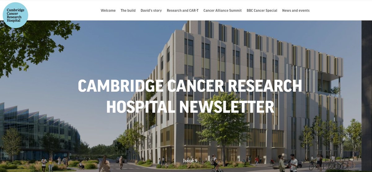 Our latest newsletter is out! 

Read about a special BBC cancer programme which featured our hospital project, advancements in CAR-T cell therapy treatment, an inspiring patient story and our participation in the East of England Cancer Alliance Summit. 👉🏼bit.ly/ccrnnewsnov24