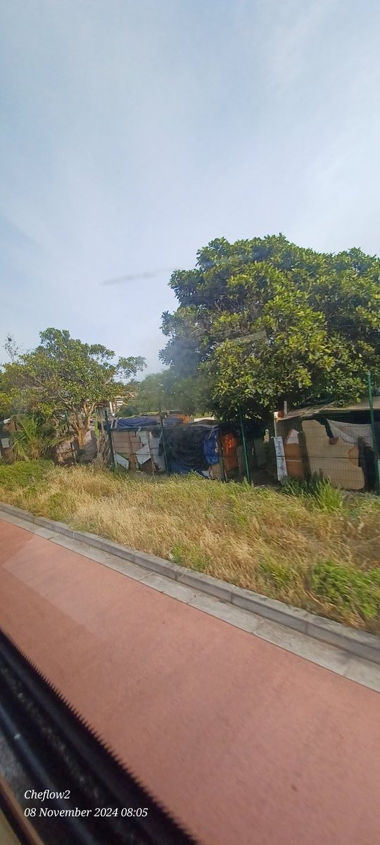 Hey <a href="/CityofCT/">City of Cape Town</a> <a href="/geordinhl/">Geordin Hill-Lewis</a> <a href="/alanwinde/">Premier Alan Winde</a>  now that moved all away from castle of good hope . The homeless have setup along <a href="/MyCiTiBus/">MyCiTi Bus</a> + <a href="/MetrorailWC/">Metrorail W/Cape</a> at wood stock stop look here this sad and walking there feels unsafe / riding a bike there . 😢