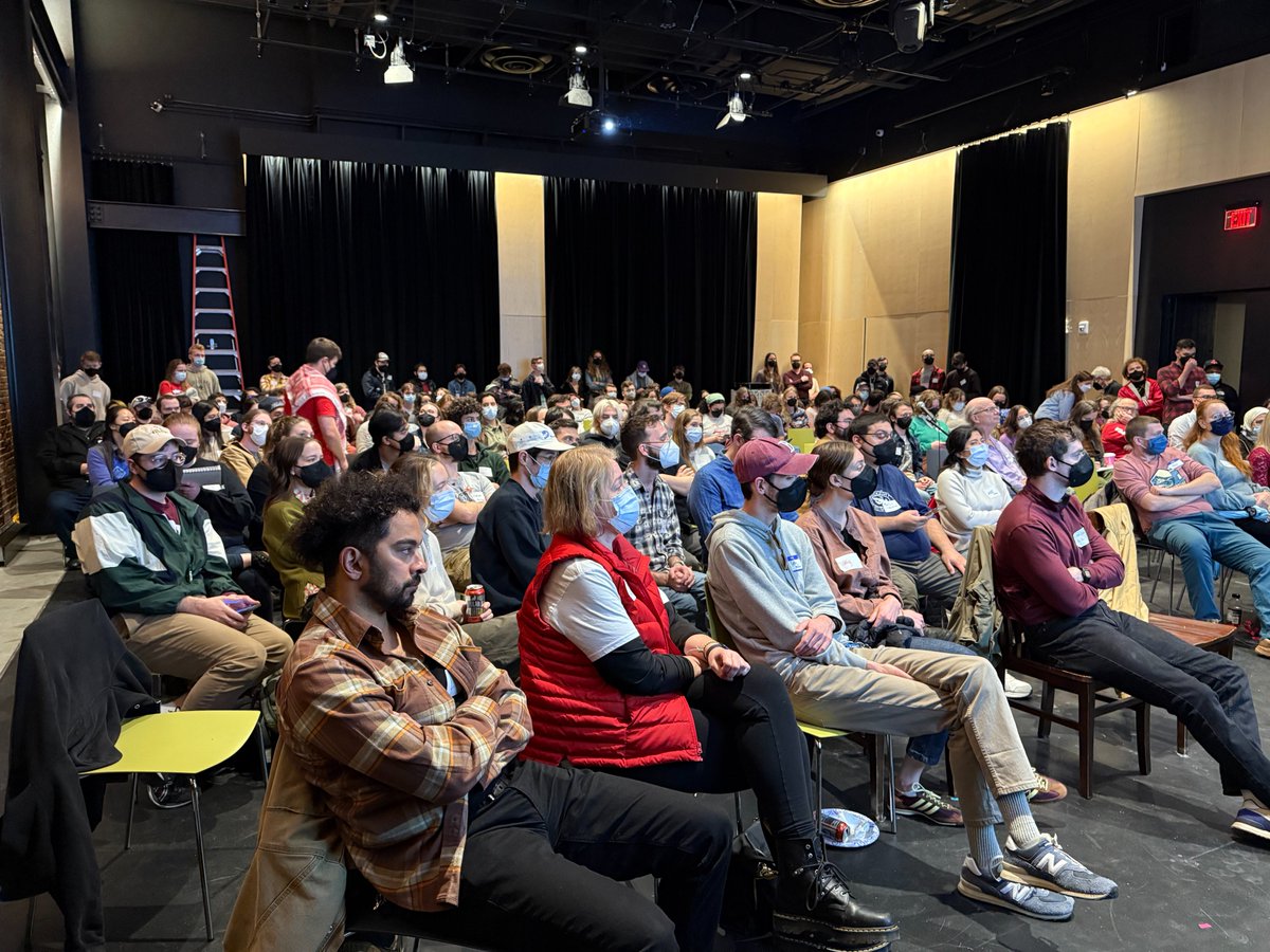 Boston_DSA's tweet photo. Thank you to the 200+ people who attended our Post-Election Mass Meeting in-person and on Zoom! There has never been a better time to join the largest socialist organization in Boston to fight for affordable housing, healthcare, and a free Palestine! Join: https://t.co/EEoF0puWvv https://t.co/tQMkKAiI1V
