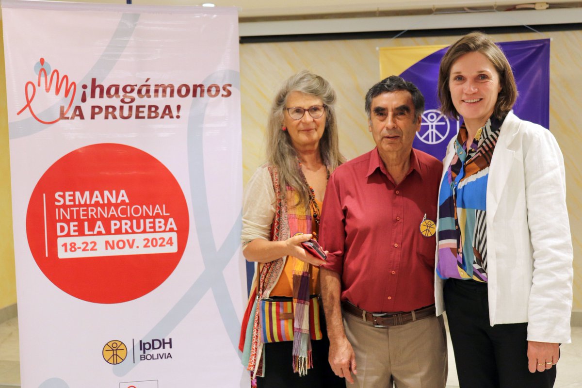 🌟 ¡Inauguramos la Semana Internacional de la Prueba en Cochabamba! 🌍

Con la presencia de grandes aliados, promovemos el diagnóstico temprano del VIH.
💉 Pruebas GRATUITAS, confidenciales y seguras en el IpDH.
👉 Hazlo por ti, hazlo por quienes amas.
#SIP2024  #VIH #SaludEsVida