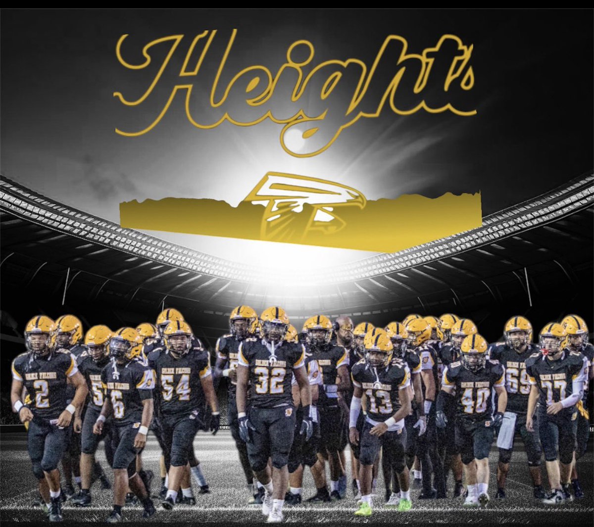 Coaches we have some good students athletes here at Heights in our 2025-2027 class. We have some seniors that are ready and in good academic standing. DM me for prospect sheets or information.

#FalconPride    #RaiseTheBar   #RecruitHeights
