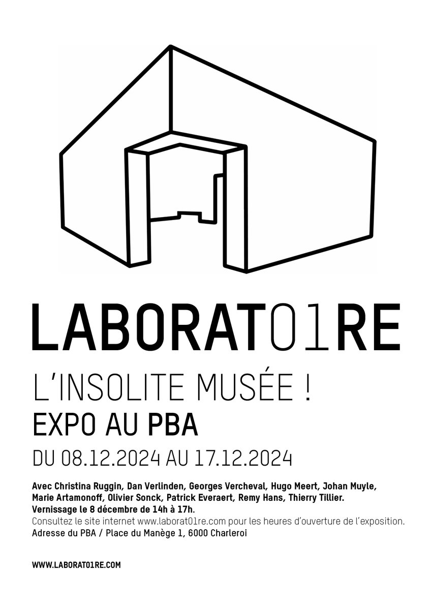 L’Insolite musée ! 
thierrytillier.com/current/ 
#charleroi