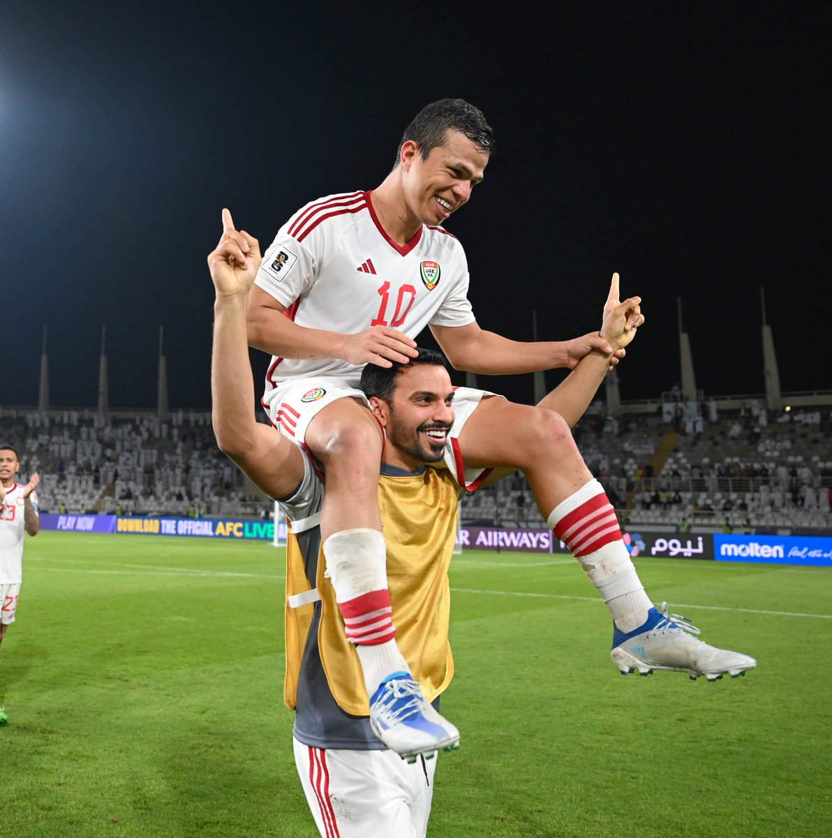 دائمًا على القمة 🔝 

#منتخب_الإمارات #منصور_يا_منتخبنا
