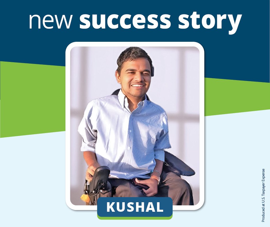 SocialSecurity's tweet image. Wondering how #FullTimeWork will affect your health care? Meet Kushal. Ready for the next step in his career, he reached out to @ChooseWorkSSA service providers to find a Work Incentive that would allow him to keep his health care benefits. Learn more: ow.ly/rIOb50TMHIK