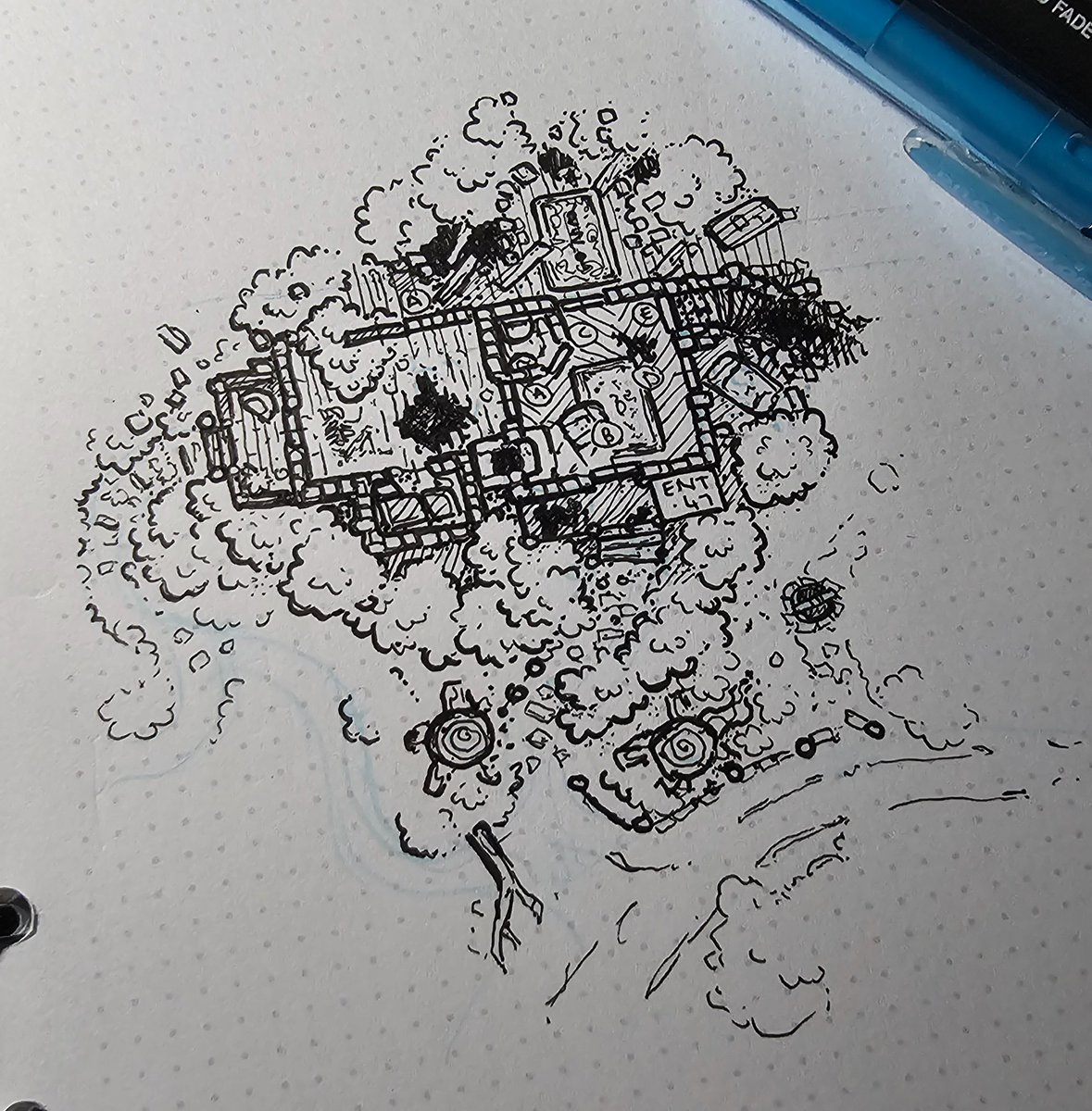 Still alive, dealing with a bunch of health stuff and searching for a home.. so here's a little map