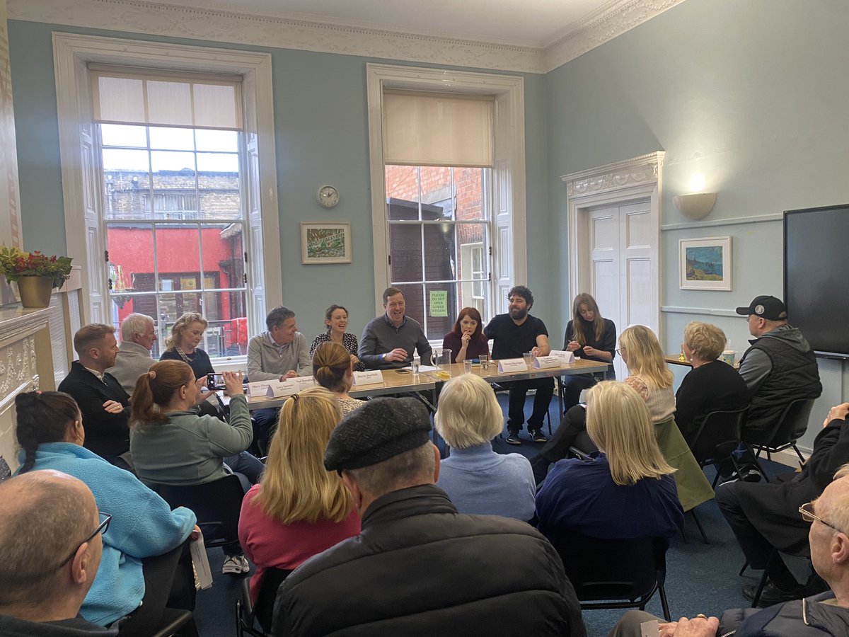 DALC (Dublin Adult Learning Centre) (@dalcdublin) on Twitter photo Fantastic to have all the Dublin Central candidates in today to set out their stall before #GE24. Wonderfully chaired by <a href="/oconnellhugh/">Hugh O'Connell</a> 👏🗳️ <a href="/ClareDalyIRL/">Clare Daly</a> <a href="/neasa_neasa/">Neasa Hourigan TD</a> <a href="/Paschald/">Paschal Donohoe</a> <a href="/GaryGannonTD/">Gary Gannon TD</a> <a href="/EoghanOCPBP/">Eoghan Ó Ceannabháin</a> Marie Sherlock, Malachy Steenson, Mary Fitzpatrick. Fantastic to have all the Dublin Central candidates in today to set out their stall before #GE24. Wonderfully chaired by <a href="/oconnellhugh/">Hugh O'Connell</a> 👏🗳️ <a href="/ClareDalyIRL/">Clare Daly</a> <a href="/neasa_neasa/">Neasa Hourigan TD</a> <a href="/Paschald/">Paschal Donohoe</a> <a href="/GaryGannonTD/">Gary Gannon TD</a> <a href="/EoghanOCPBP/">Eoghan Ó Ceannabháin</a> Marie Sherlock, Malachy Steenson, Mary Fitzpatrick.