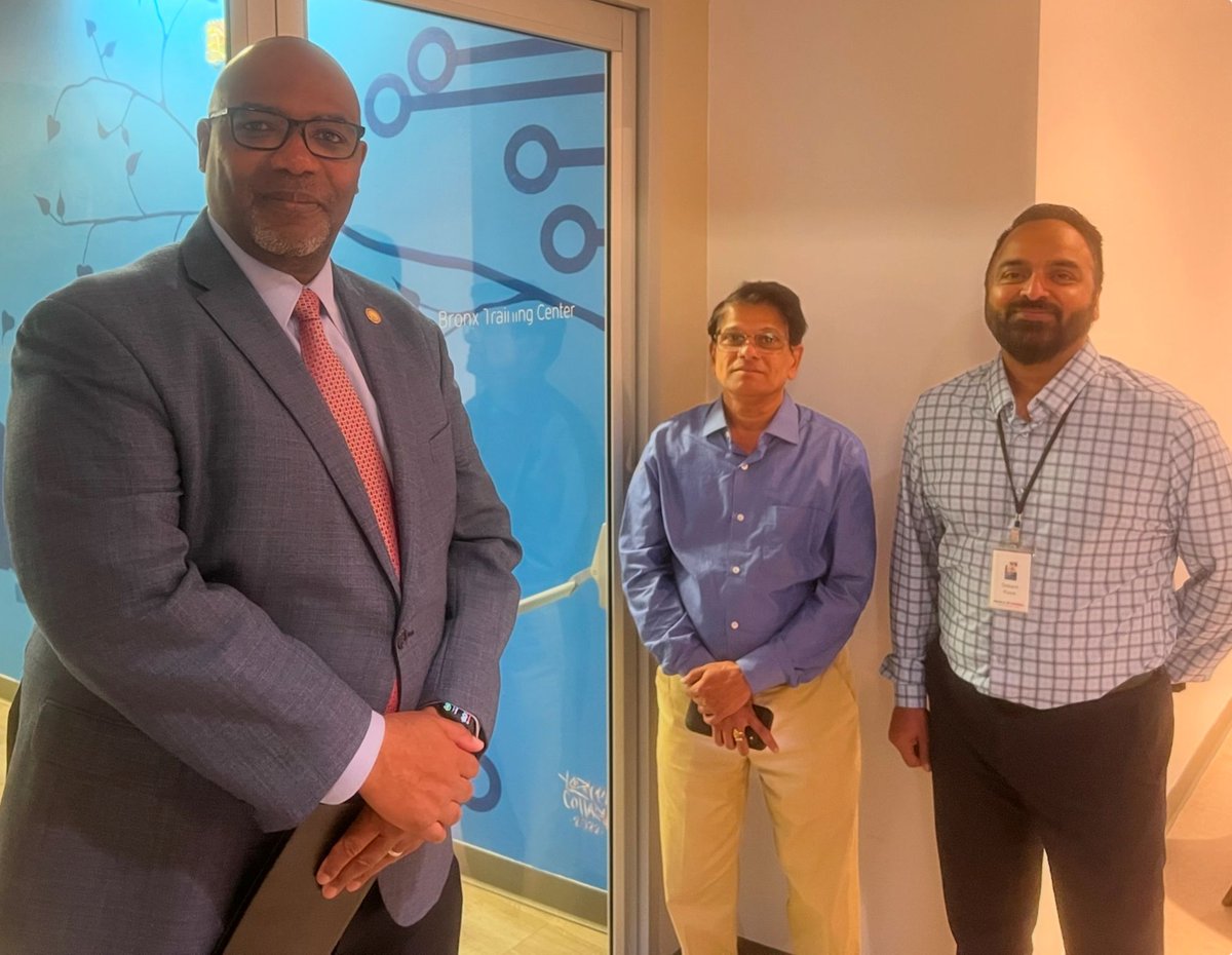 Had a fantastic visit to the PeopleShores Bronx Tech Hub in New York yesterday, where I got a firsthand look at the impactful work PeopleShores, Accenture, and Per Scholas. Take a look.