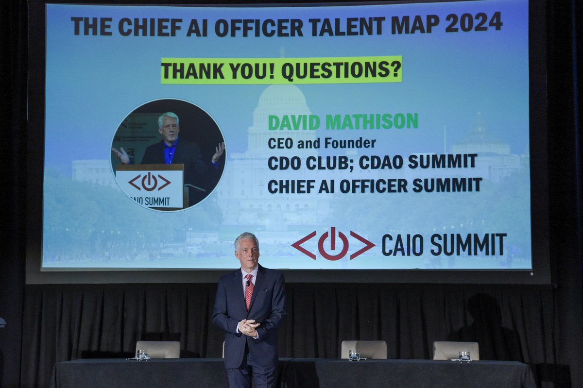 Historic shift: Incredibly, new Chief AI Officer (CAIO) hires doubled those of new CDAO hires in June, according to our research.

For the first time since we began tracking the CAIO title last year, new CAIO hires outpaced BOTH new CDAO and CDO hires!

What’s driving this surge