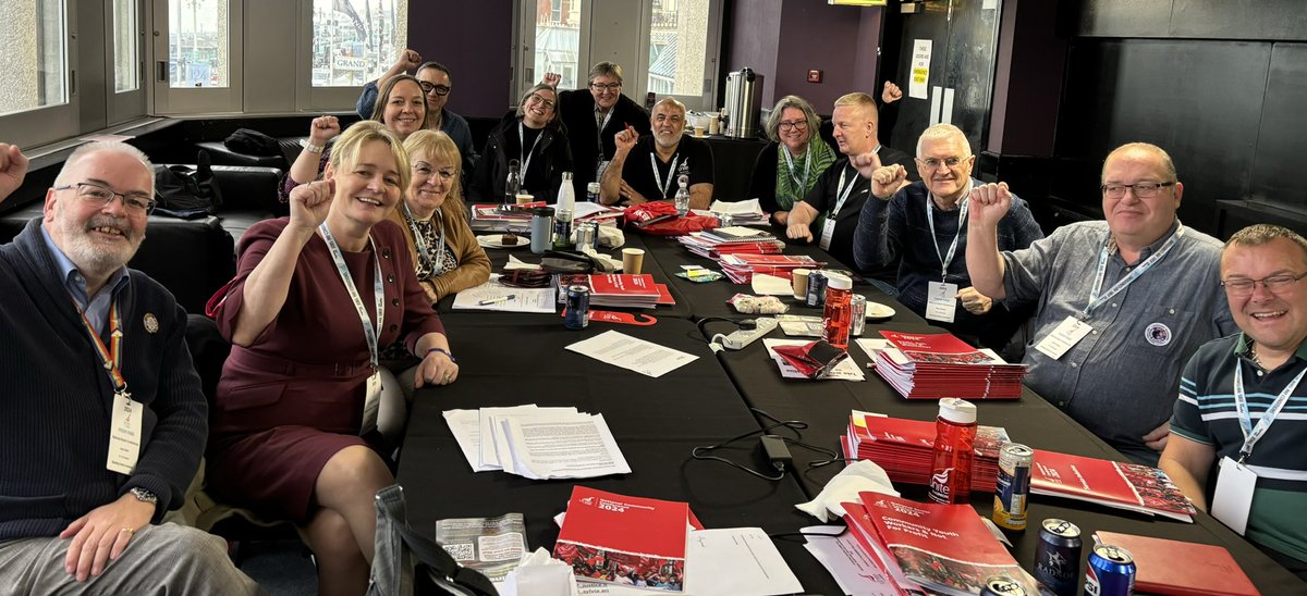 Absolutely delighted to welcome <a href="/unitetheunion/">Unite the union: join a union</a> General Secretary <a href="/UniteSharon/">Sharon Graham</a> to today’s meeting of the Unite Union national industrial sector conferences Standing Orders Committee (SOC)