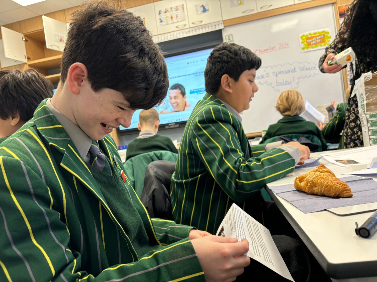 #CCJYear6 celebrated International Men’s Day today by receiving letters from loved ones and looking at/discussing mental health and positive role models #CCLoyalty #CCThrive #CCFamily