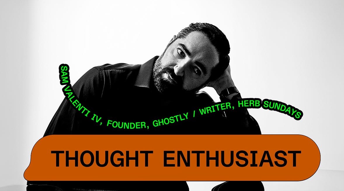Answered some qs for <a href="/adhocfm/">AdHoc</a>'s great thought enthusiast series including; lossy lifestyle/good friction, anti-legacy mindset and other made-up things. Link below.