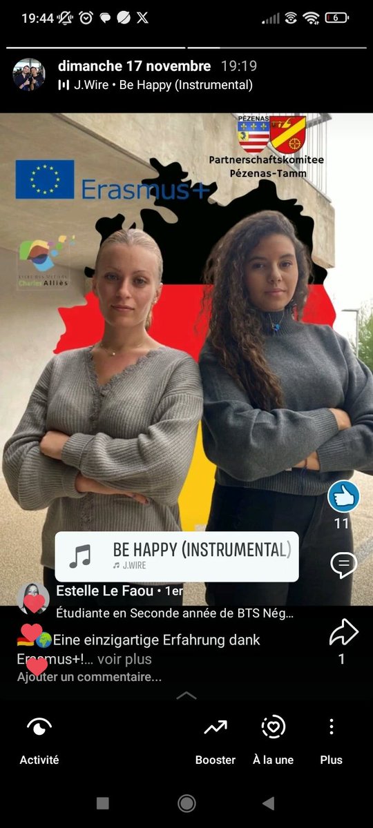 #ErasmusPlus #kreissparkasse #btsndrc #bestart #lyceepro #ludwigsburg