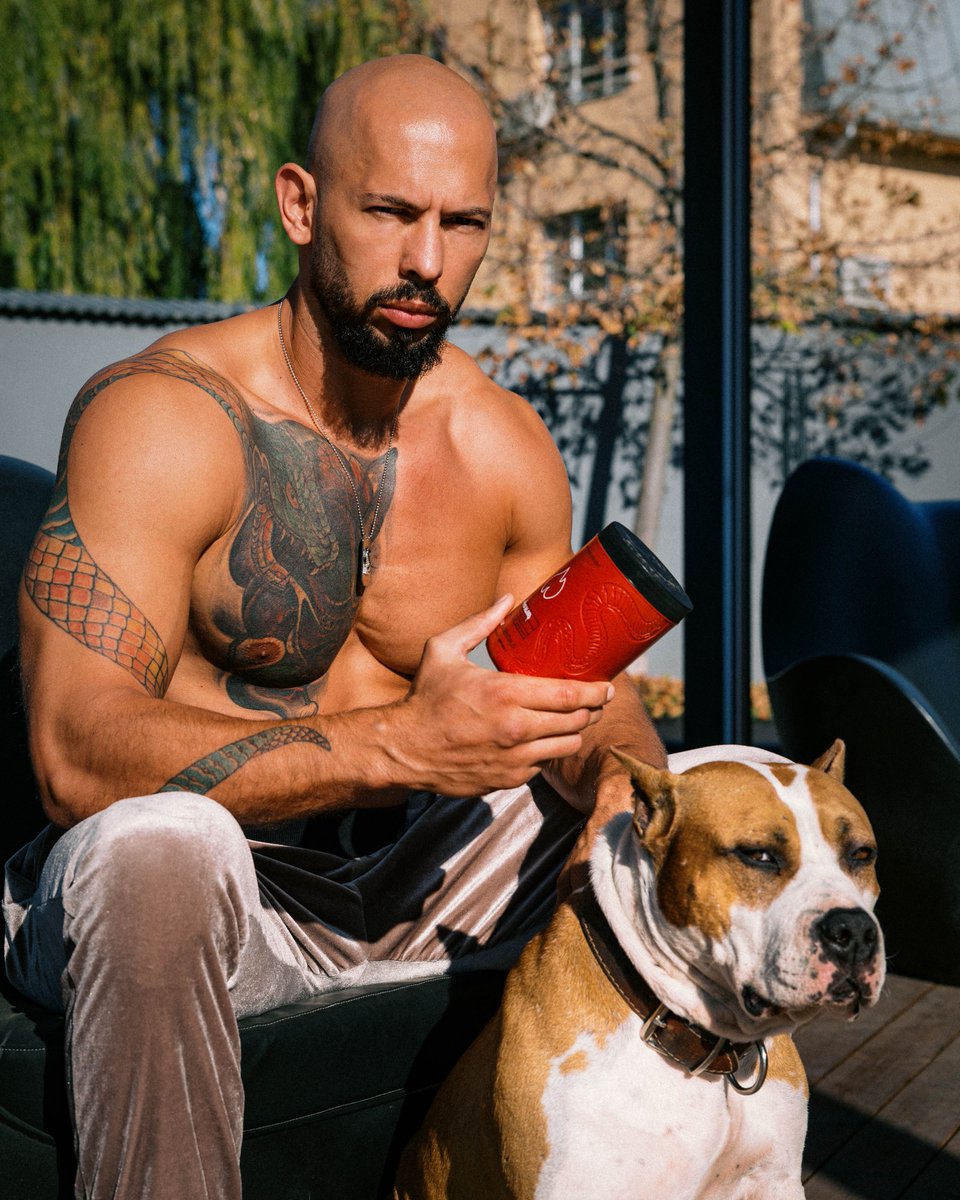 Just me and my father on daily yard patrol