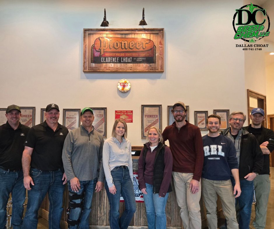 ChoatDallas's tweet photo. A film crew joined us to capture footage for the 100 Years of #Pioneer marketing campaign coming up a year from now! For nearly 90 years, the Choat family &amp; 
@PioneerSeeds have shared a proud #legacy. We’re honored to be part of each other’s story—here’s to many more years ahead! https://t.co/XH0Ii0WSpx