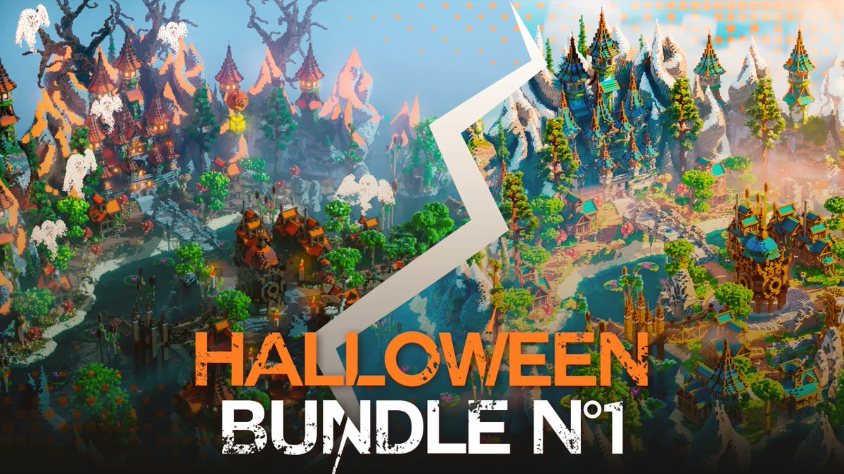 NetherixStudios's tweet image. Halloween Bundle | Blue Magic Village
👉 Grab your copy now: netherixstudios.com/store/bundle1/
 #Minecraftbuilds #Minecraft #art #minecraftart #Minecraftと最強の生活 #Minecraft募集 #Minecraft #Minecraft Server #PremadeBuildMinecraft #MinecraftStore