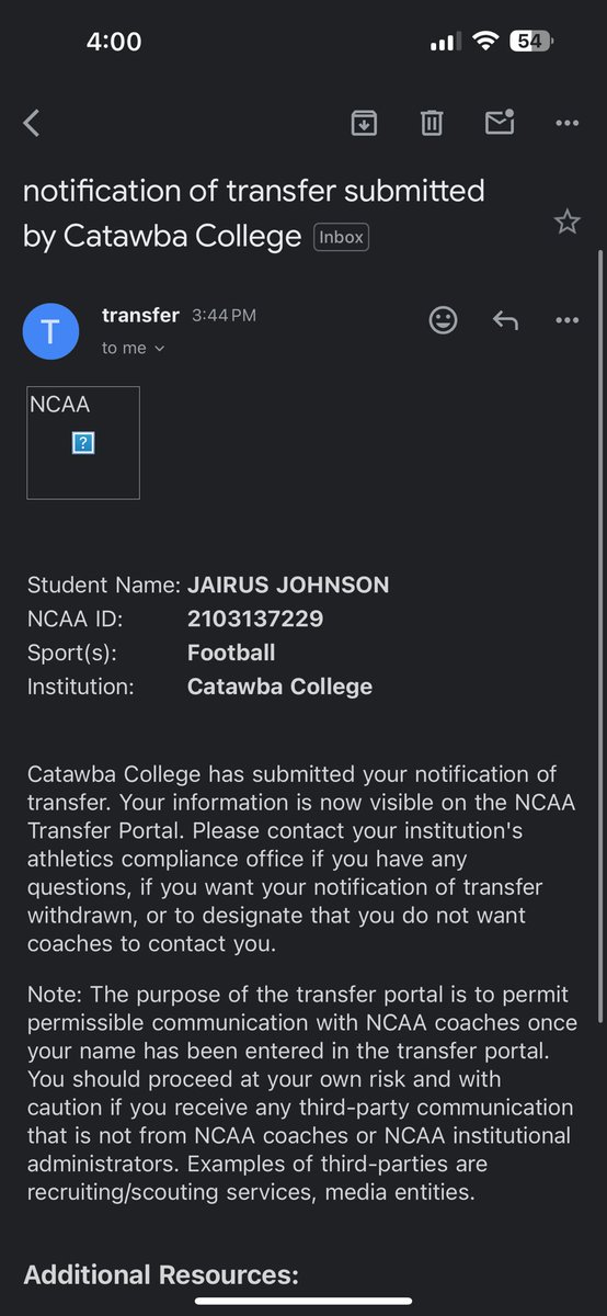 Grateful for everything Catawba
Officially in the Portal🙏🏽🦅!
let’s workk!!