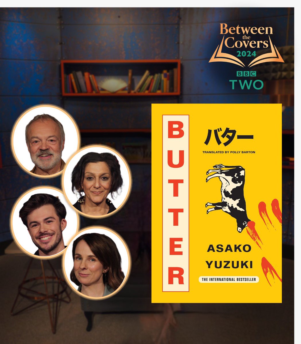 This is your 5 minute klaxon 🚨 #BetweenTheCovers starts at 7pm with this fabulous line-up. Also if you haven’t read Frankie by Graham Norton then you should. It is awesome, his best yet and I’ve read them all!