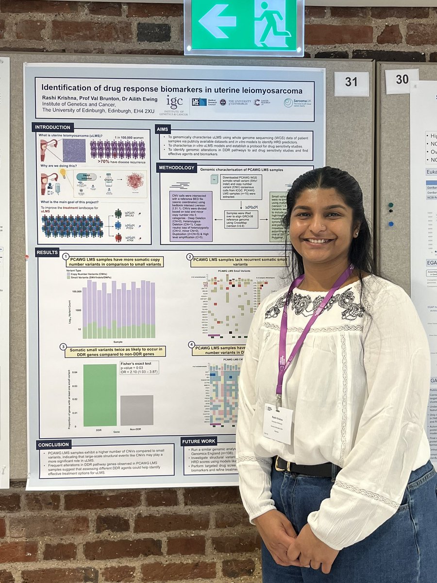 rashi_krishna_'s tweet image. Attended #GenomeInformatics24 last week at the @wellcomegenome campus. Had a great time learning about all the cool tools being developed for genomic research. 🧬 💻

p.s. presented a poster about uLMS genomics as well! 📊