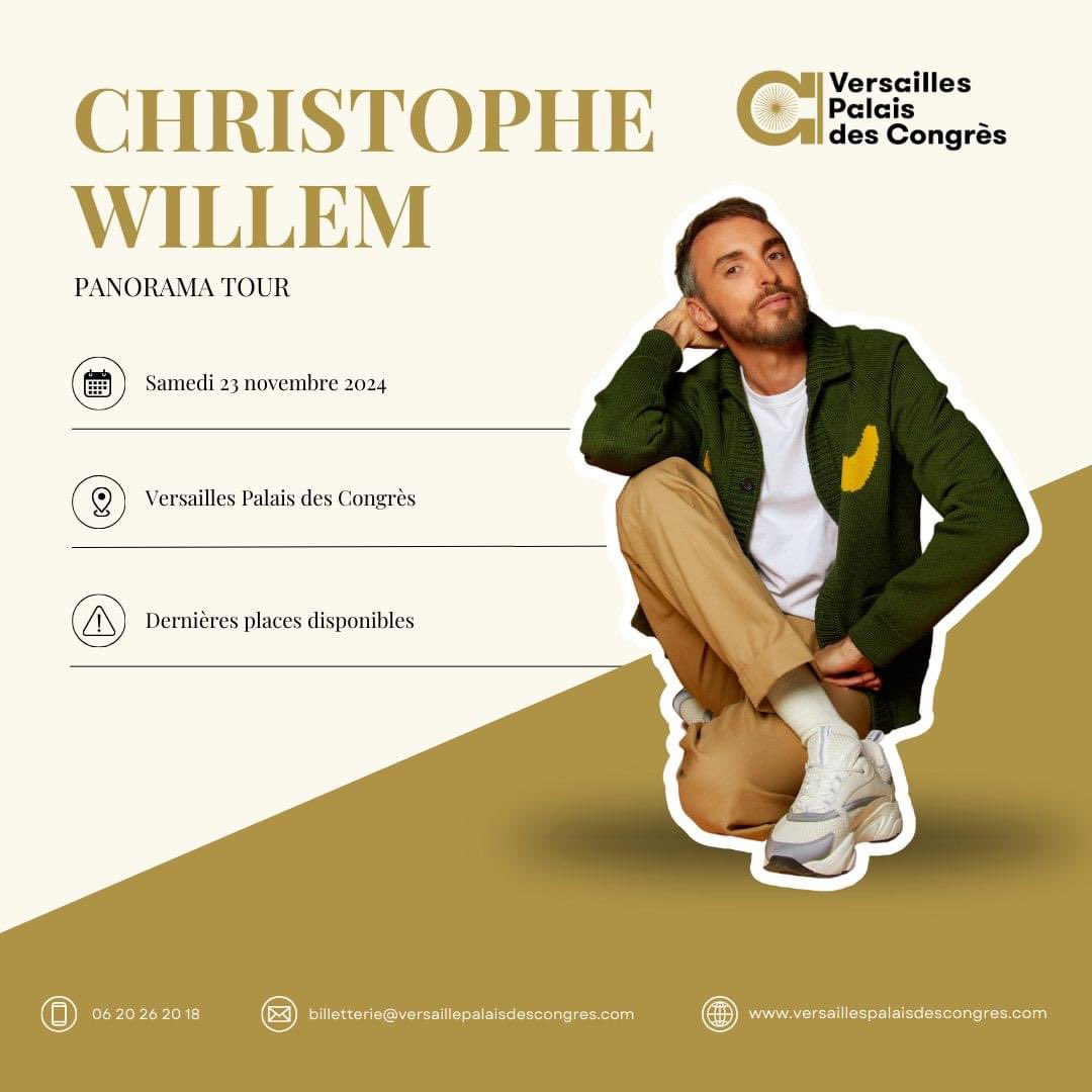 team_willem's tweet photo. A VENDRE 
2 places au 2e rang (B) pour le concert de @cwillem ce samedi à Versailles 
La dernière date de cette magnifique tournée. 
Prix de vente 69€ la place (prix d’achat)

MP si intéressés 
RT apprécié SVP 🙏🏼 Merci d’avance 🙂 https://t.co/FRkFApxyrf