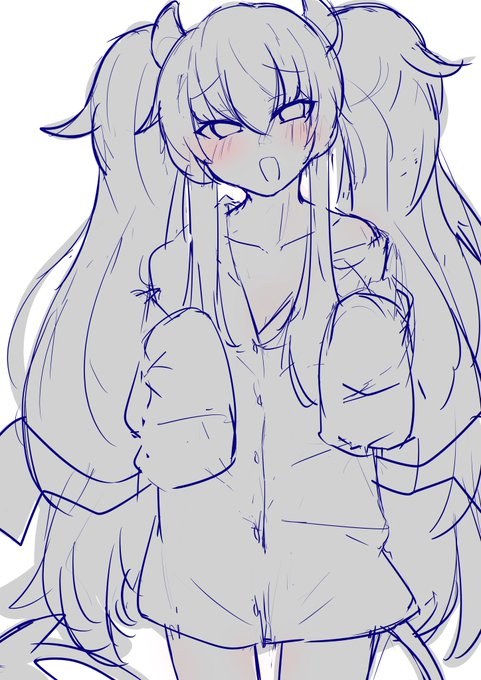 らくがき
おにいちゃんのシャツぶかぶか〜♡ 