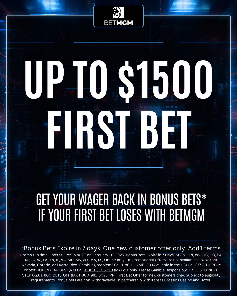 DanGambleAI's tweet photo. 🏀 +350 NBA 3PT Parlay

Three players to hit some three’s. Let’s get it.

Tail on BetMGM and you’ll get your wager back as bonus bets if this doesn’t cash.

➡️ Join Here: https://t.co/eswB17t5o0

The perfect offer to use on this parlay.

21+, gamble responsibly. https://t.co/4T4iVI60OL
