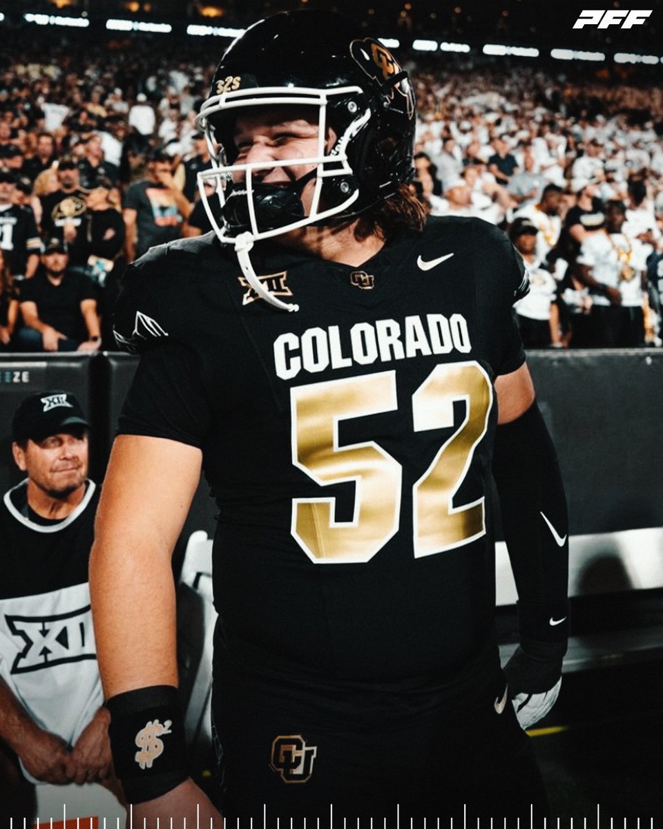 Colorado True Freshman Cash Cleveland in Week 12:

🦬 49 Pass Block Snaps
🦬 Zero Pressures Allowed
🦬 82.6 Pass Block Grade

<a href="/CUBuffsFootball/">Colorado Buffaloes Football</a>