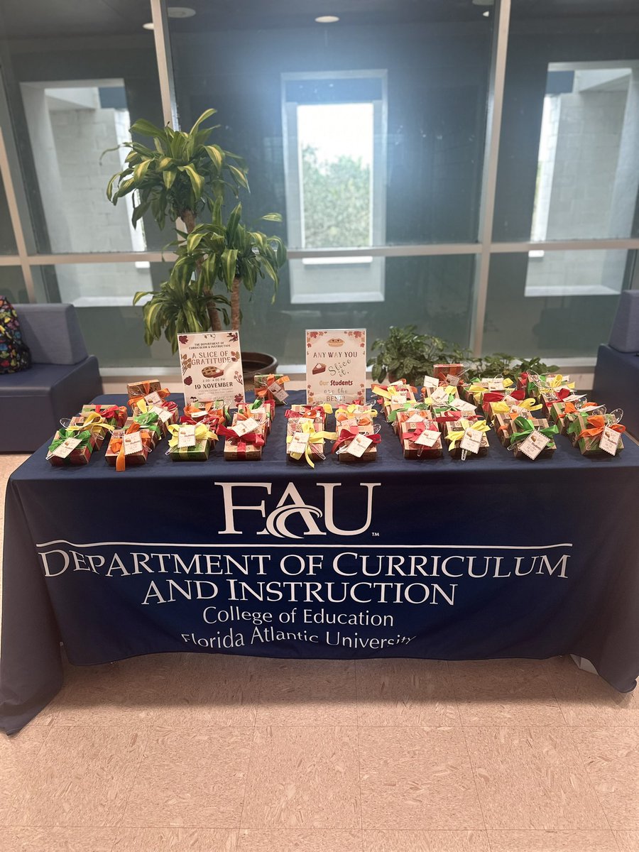 FAU Department of Curriculum and Instruction tweet media