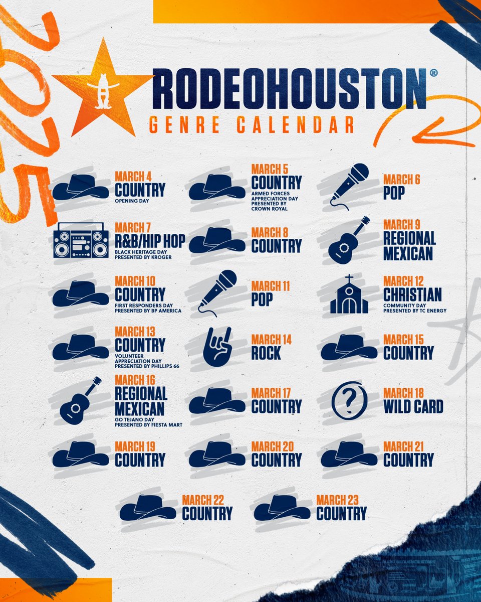 RODEOHOUSTON's tweet photo. Hittin' all the right notes with this one 🎶 https://t.co/iz8tqYJ4UO
