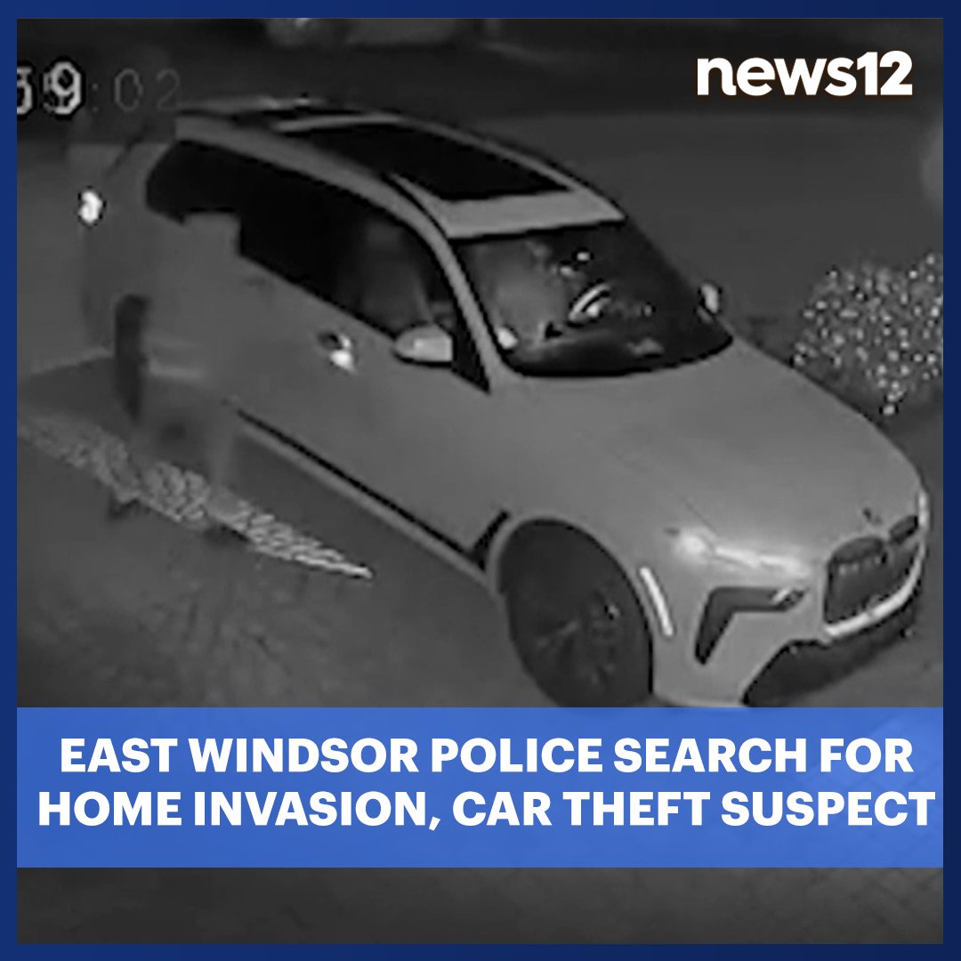 News12NJ's tweet image. CAUGHT ON CAMERA: East Windsor police released video showing a home break-in on Wendover Road. They are asking people to contact the police department if they have anything to share. - bit.ly/48W85hm

#news12nj #newjersey #eastwindsor #crime #police